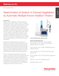 Sodium content in canned vetables by automated titration (język angielski, pdf)