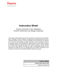 Orion AQUAfast AC4012 Ammonia Low Range Ampoules Instruction Sheet (język angielski, pdf)