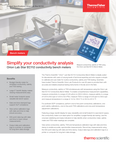 Simplify your conductivity analysis, Orion Lab Star EC112 conductivity bench meters (język angielski, pdf)