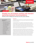 Tech Note: SOP Recommendations for Orion Lab Star pH Bench Meter & Orion Double-Junction Refillable pH Elctrode (język angielski, pdf)