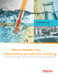 thermo scientific orion laboratory products catalog (język angielski, pdf)