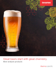 Great beers start with great chemistry (język angielski, pdf)