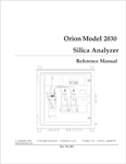 Instrukcja użytkownika Thermo Scientific Orion 2030 (język angielski, pdf, 28,6MB)
